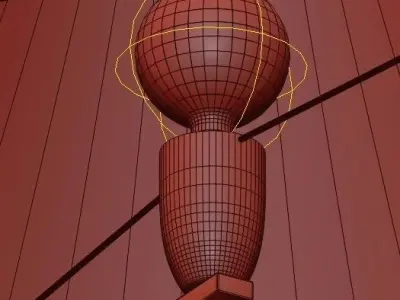 Wall Lamp Lutetia 3D model