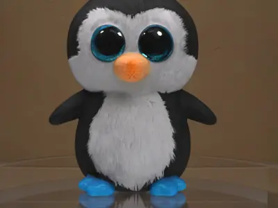 Penguin Plush Prop
