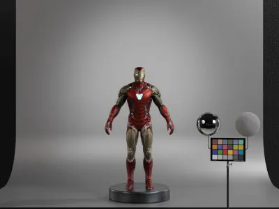 Iron Man - MK85 Low-poly 3D model