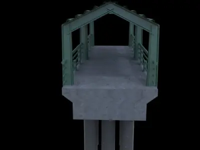 Bridge B 3D model