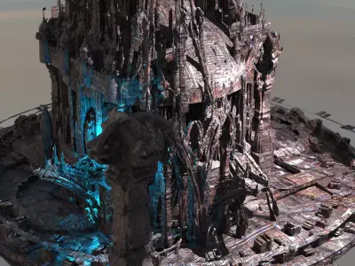 Victorian Hunter Temple 3D model