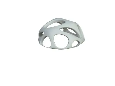 SciFi Cube Object No 55227 Low Poly Shape Low-poly 3D model