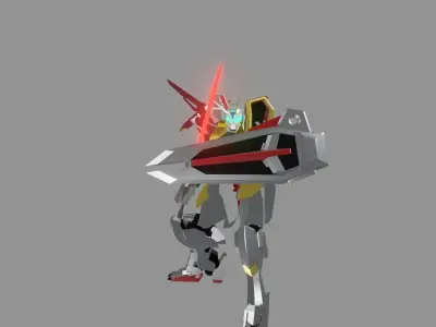 The Mecha Attacker 5 3D model