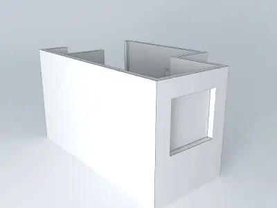 janaina box with window in it Free 3D model