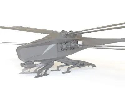 Dune Ornithopter 3D print model