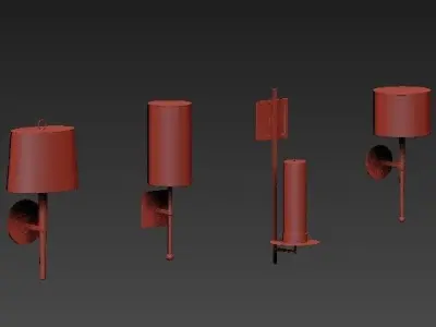 Wall Lamp 2 3D model buy