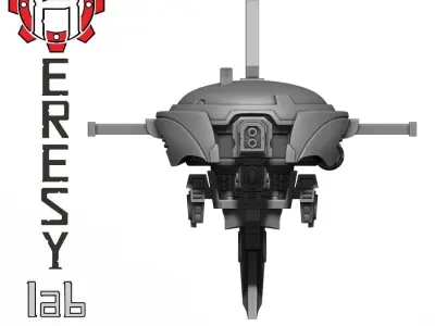 HL178 - Greater God Drone  3D print model