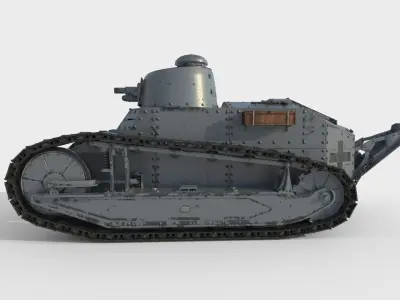Renault FT17 3D model