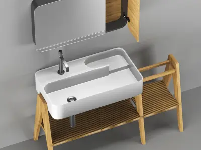 Nik furniture bath 3D model