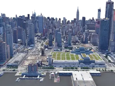 New York City Manhattan Ultra HD 3D model