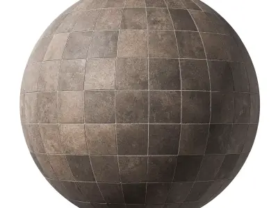 Seamless PBR Tile Material 86 Texture