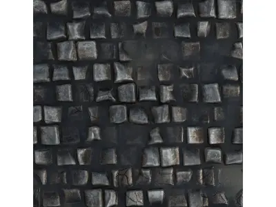 Different Ground Textures with Variations  3D model