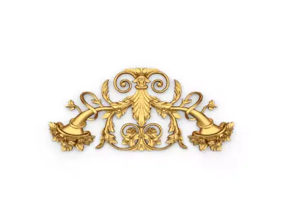 Classic decor ornament 47 3D print model