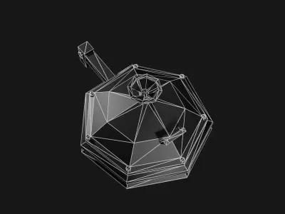 Underground Pipe Model  Low-poly 3D model
