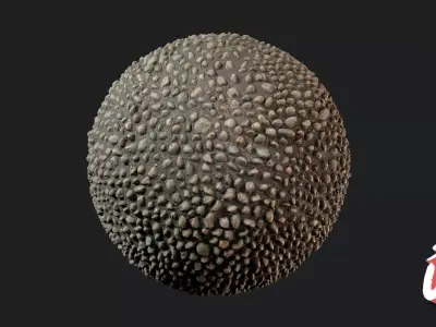 Cobblestones TILE 01 - Stonelake3D Texture