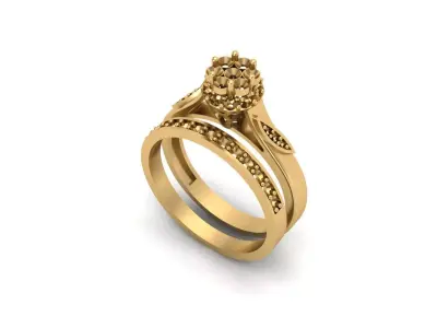 Jewelry ring 157 3D print model