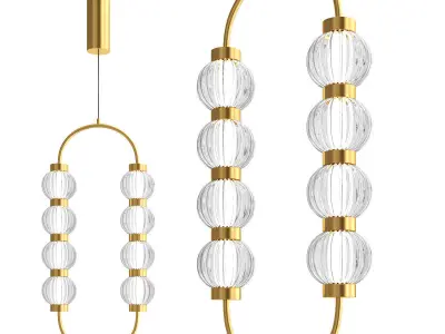 Collection pendant Light 3 3D Model Pack