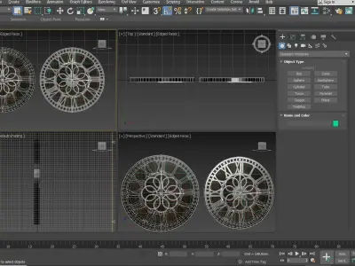 Clocl WAll Home Decor 3D model