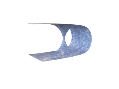 Wormhole v3 002 Low-poly 3D model