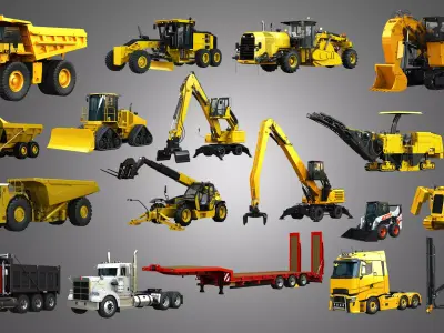 Construction Vehicle Package - 1