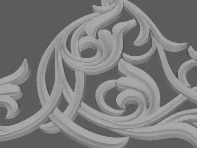 dekor ornament 3D model 107