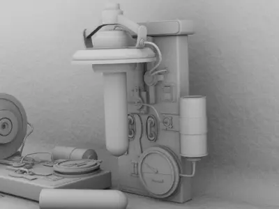 Steam Punk 3D model