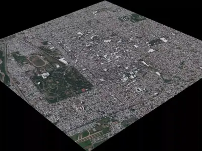 San Miguel De Tucuman - Argentina 3D model