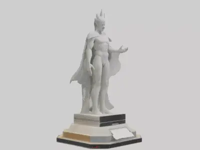 Synthetics Ruler statue model 3D model