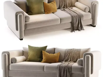 Howard Sofa by Egg Collective 3D model