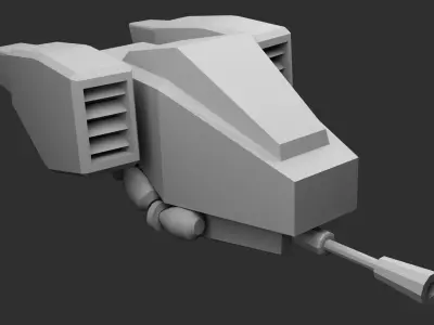 13 Sci-Fi Defense 3D Models 3D model