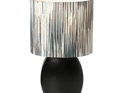 Bate Drum Shade Table Lamp 3D model
