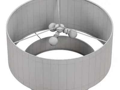  Cruce 3  Light Drum Chandelier 3D model