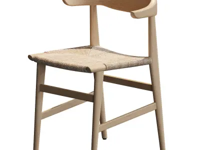 Hedda Wicker Chair by David Ericsson 3D model