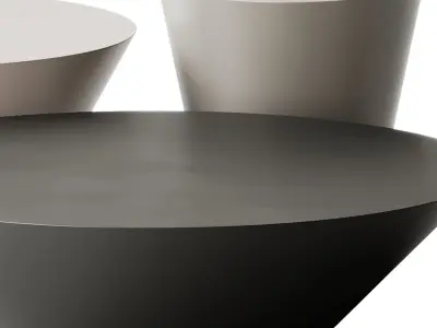 POND Round coffee tables by ACERBIS 3D model