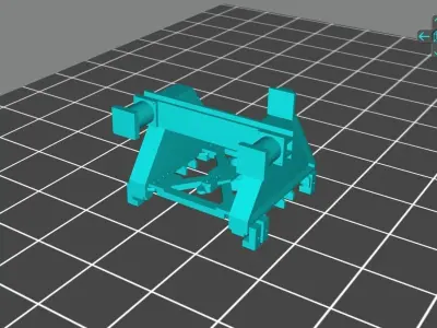 Heurtoir CFL type moderne 3D print model