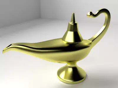Magic Lamp 3D model