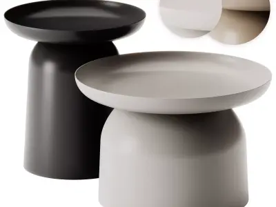 Soda Coffee and Side Tables by Bent Design 3D model