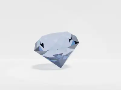 Diamonds Low-poly 3D model purchase