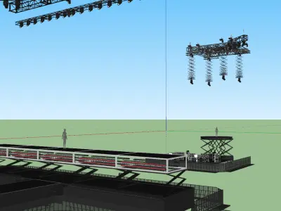 tour stage concept tate mcrae 3D model