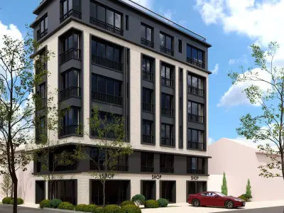 Office Exterior Design 3D model