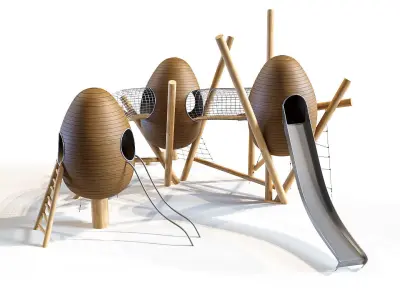 Playground Nests by Taiga 3D model