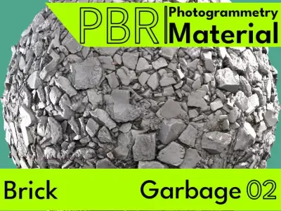 Brick-Garbage 02 Texture