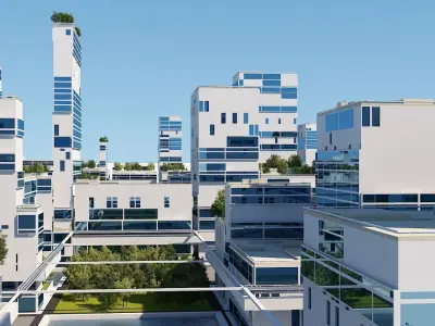 Future City A 2 3D model