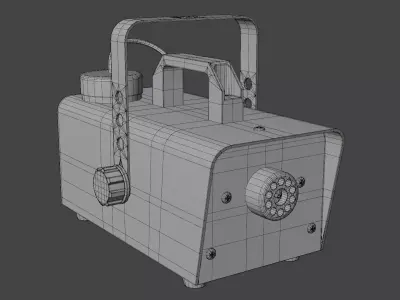 Smoke Machine Ultra High Detail 8K PBR Textures 3D model Low-poly 3D model