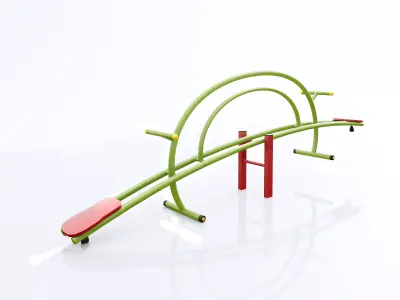kids child playground 3D model