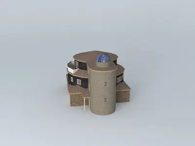 Round house Free 3D model