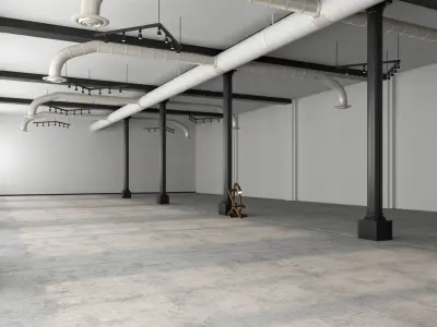 Loft Office 9 3D model