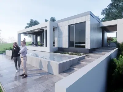 Contemporary Villa 3D model