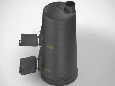  Papal Conclave Stove for Ballots PBR Unwraped 