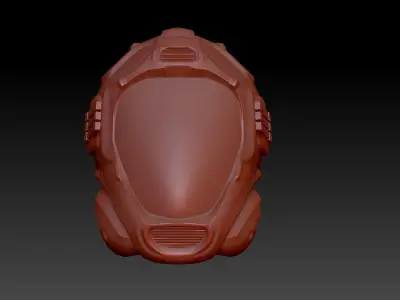 Helmet halo 3D model